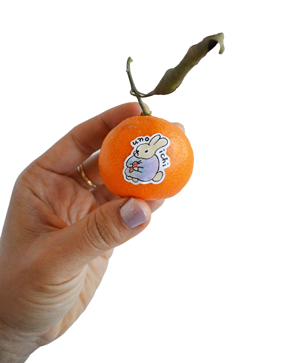 uno+ichi small sticker