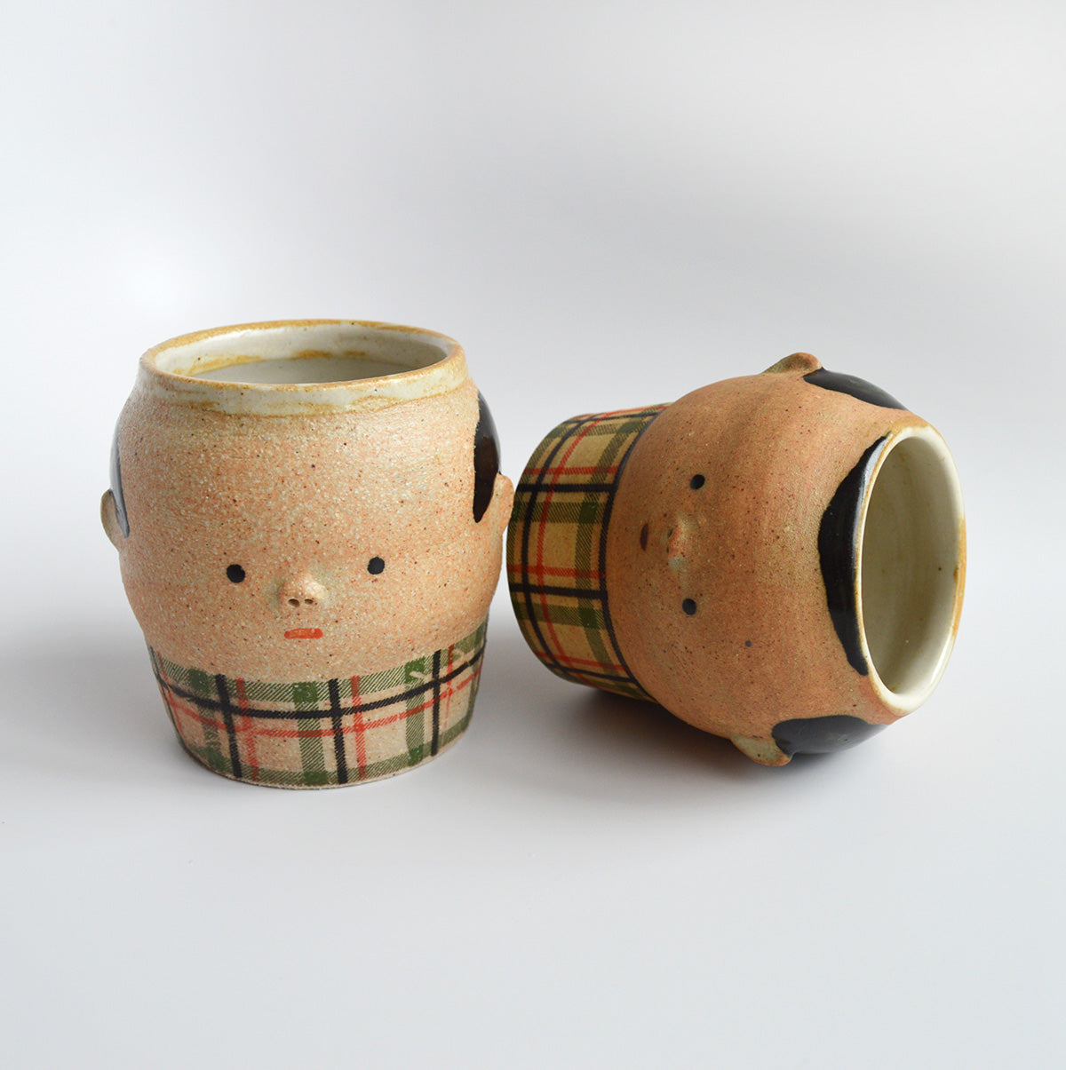 Pink-flower & Plaid-man PREORDER