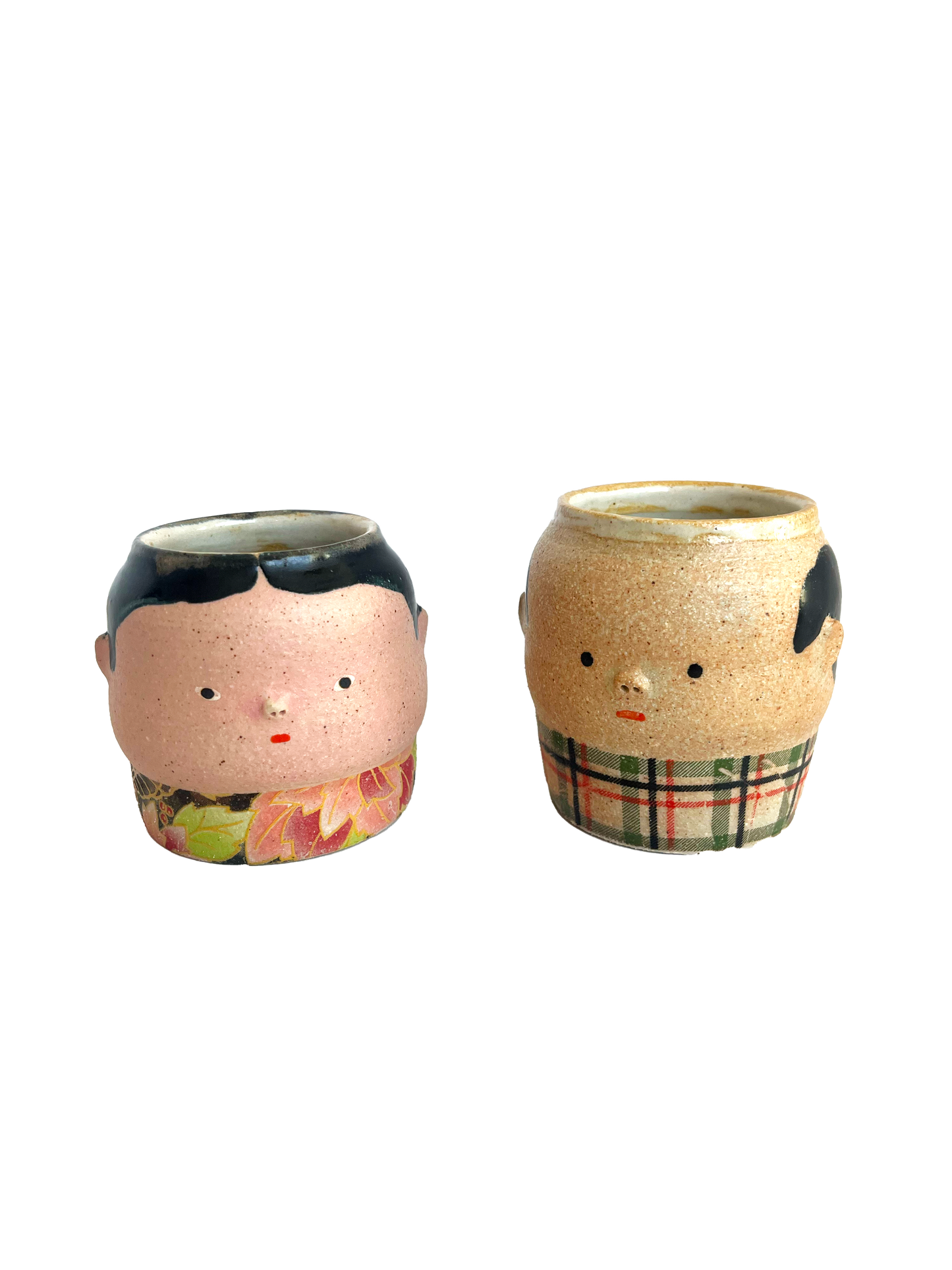 Pink-flower & Plaid-man PREORDER