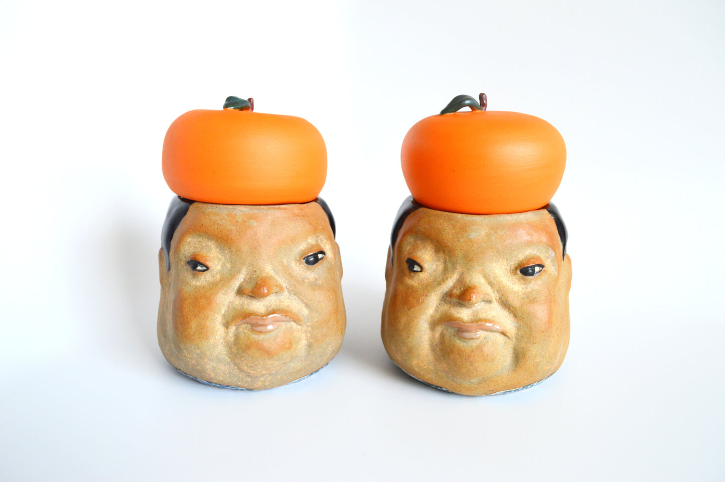 Mikan Lady Sculpture Lidded Soy Wax Candle